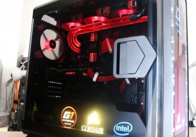 Gigabyte Watercooled PC casemod by DeKamodder