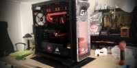 Gigabyte Watercooled PC casemod by DeKamodder