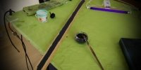 Obelisk, Pintura reactiva UV y conductiva