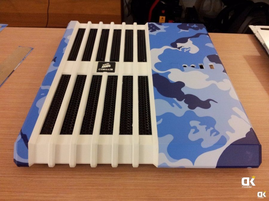 Carbide Series Corsair Air 240 mod, Vinilo Adhesivo