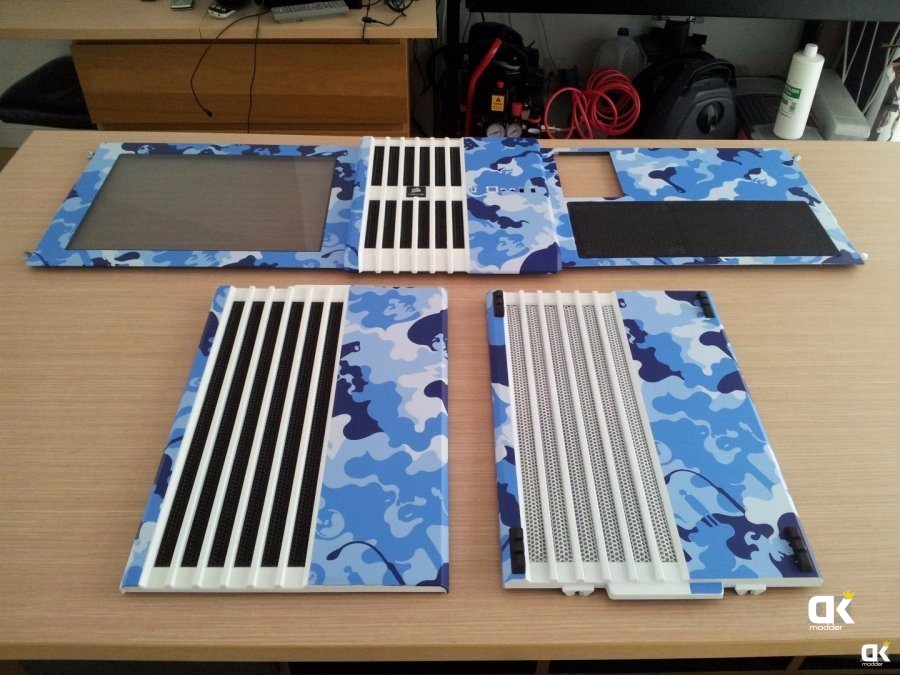 20150119_120307Carbide Series Corsair Air 240 mod, Vinilo Adhesivo